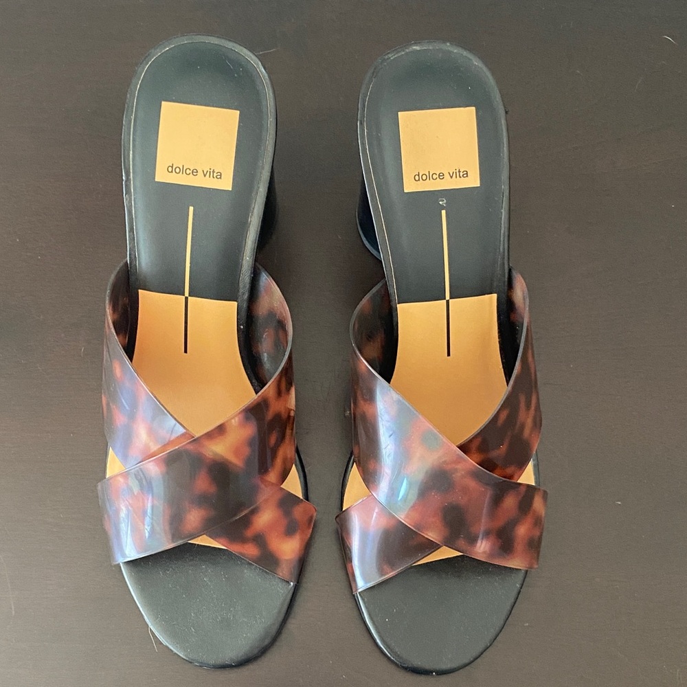 Dolce Vita Tortoiseshell Mules